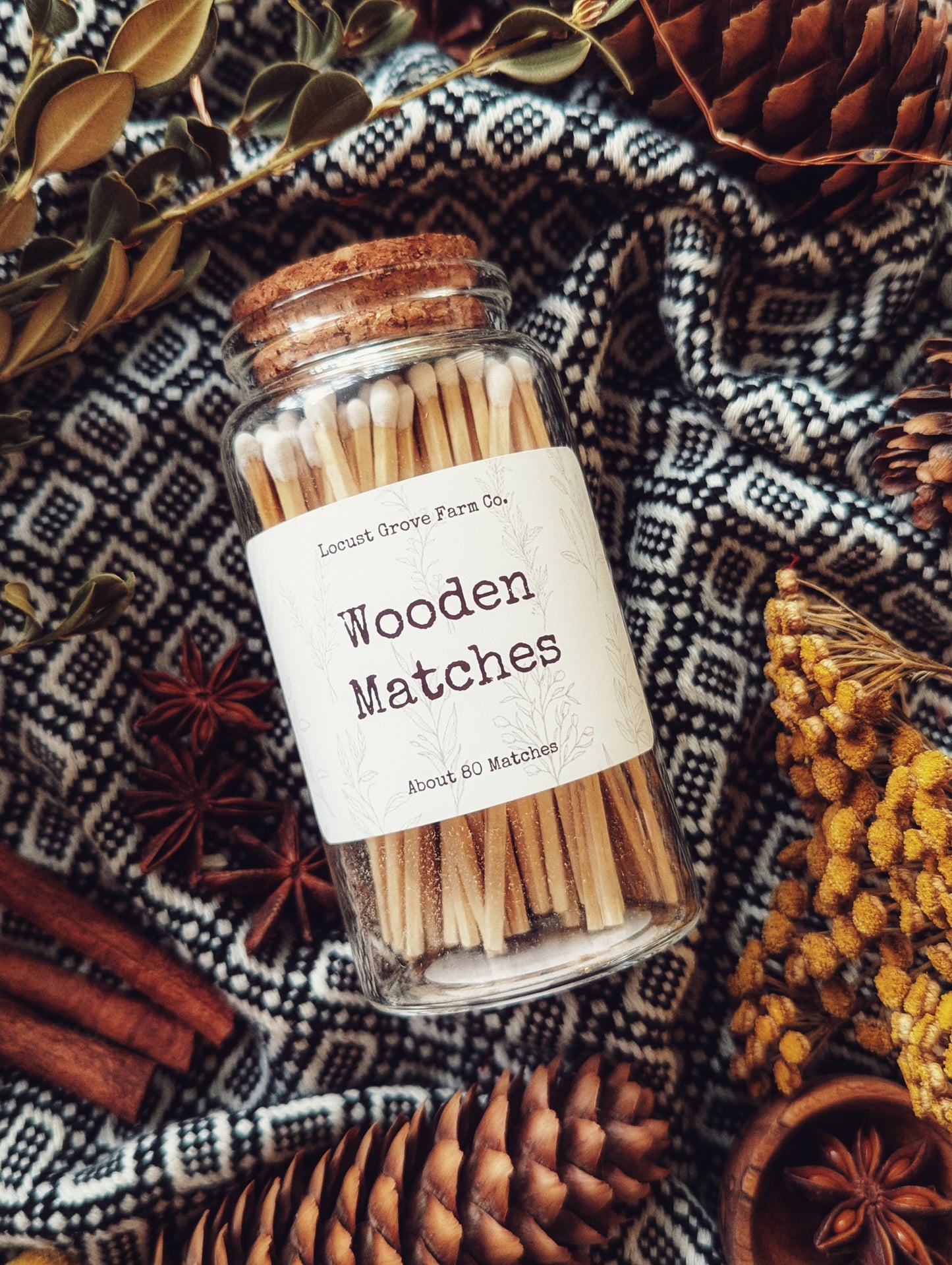 Long Wooden Matches