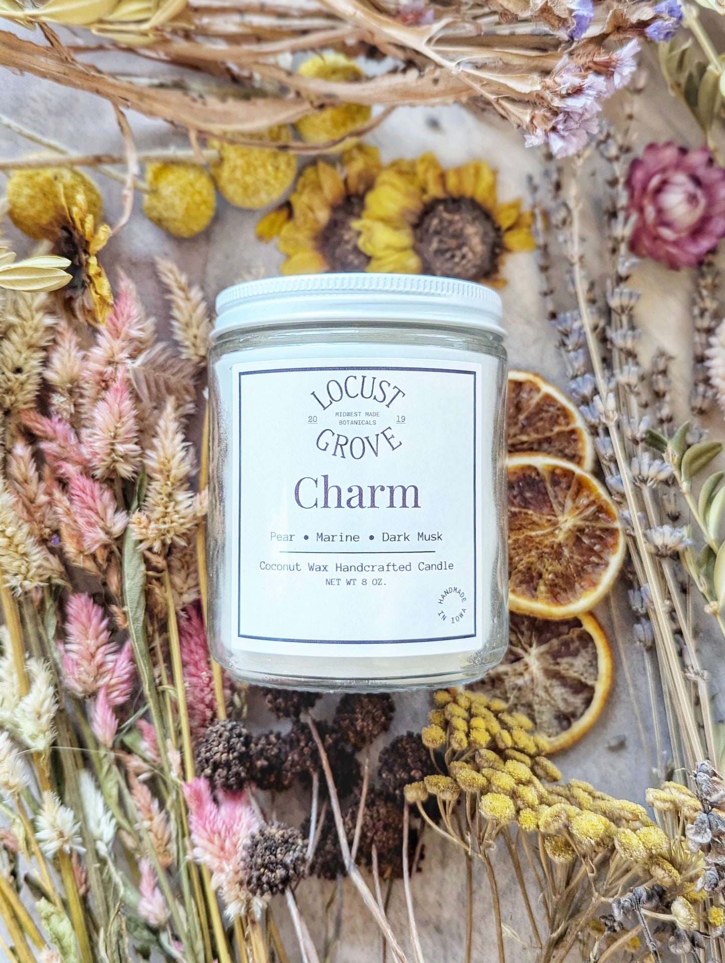 Charm Coconut Wax Candle
