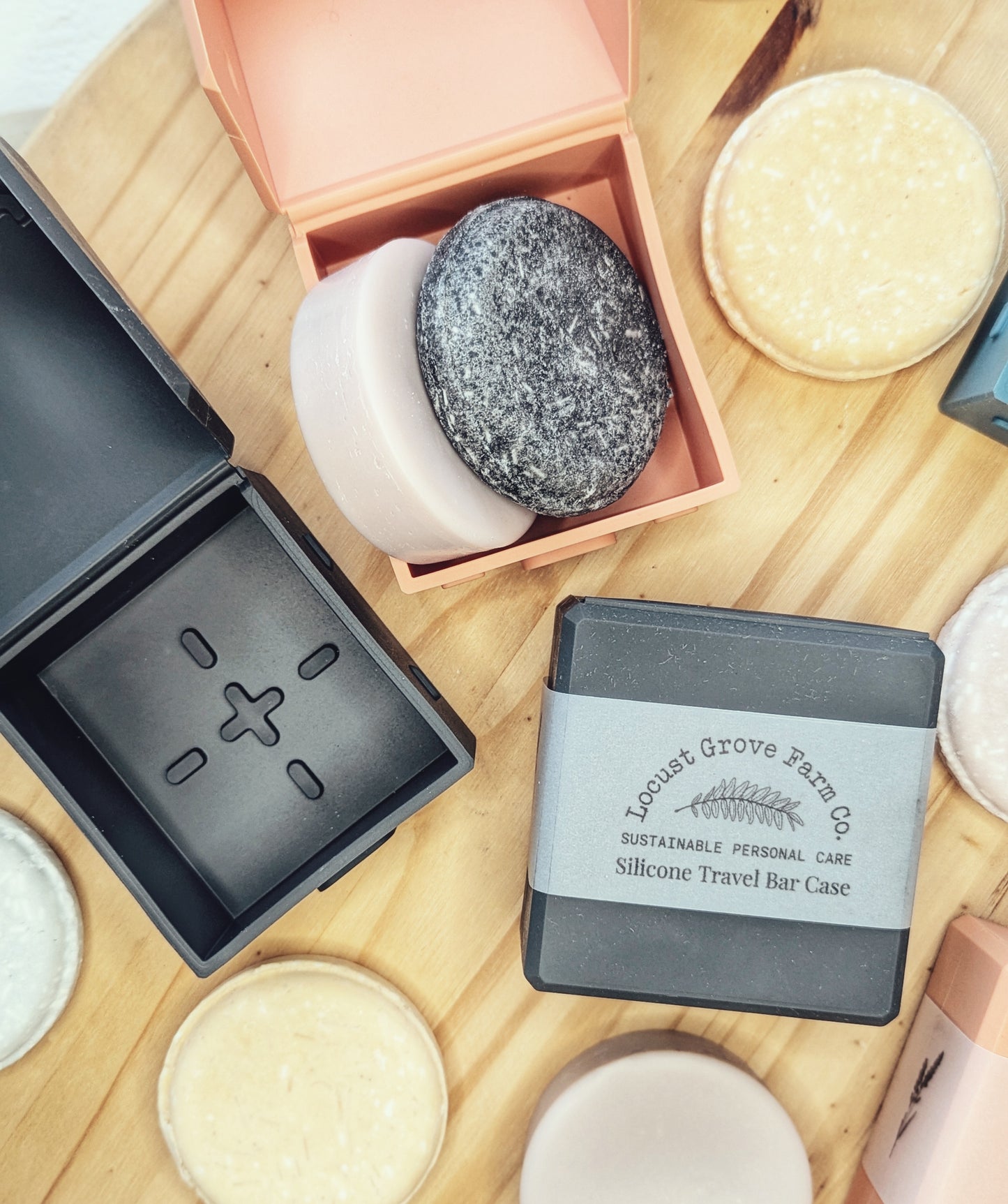Silicone Shampoo & Conditioner Travel Case