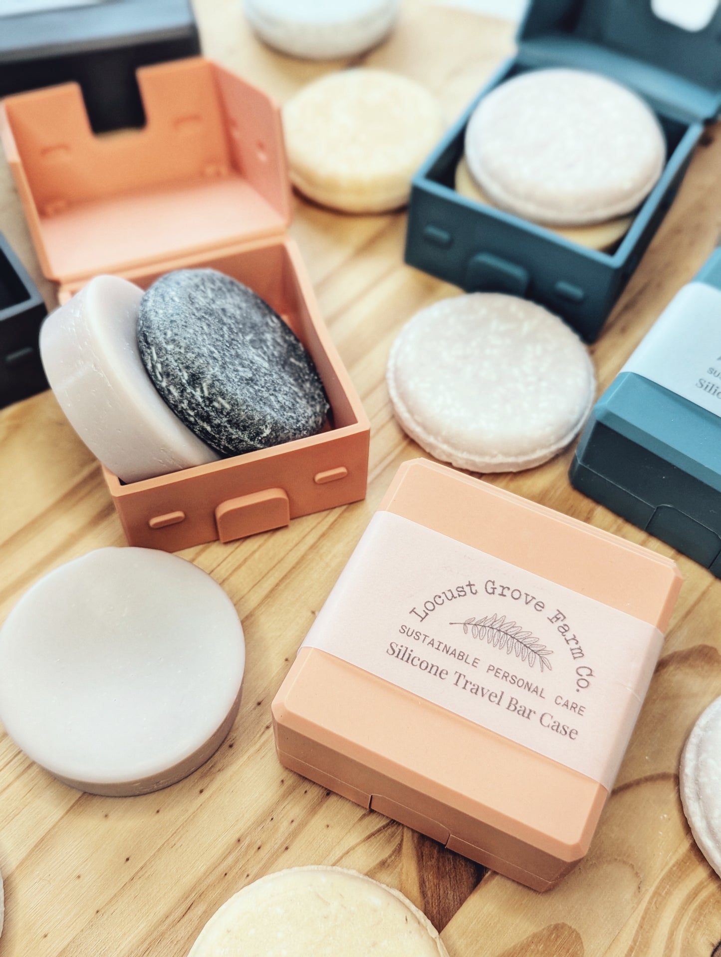 Silicone Shampoo & Conditioner Travel Case
