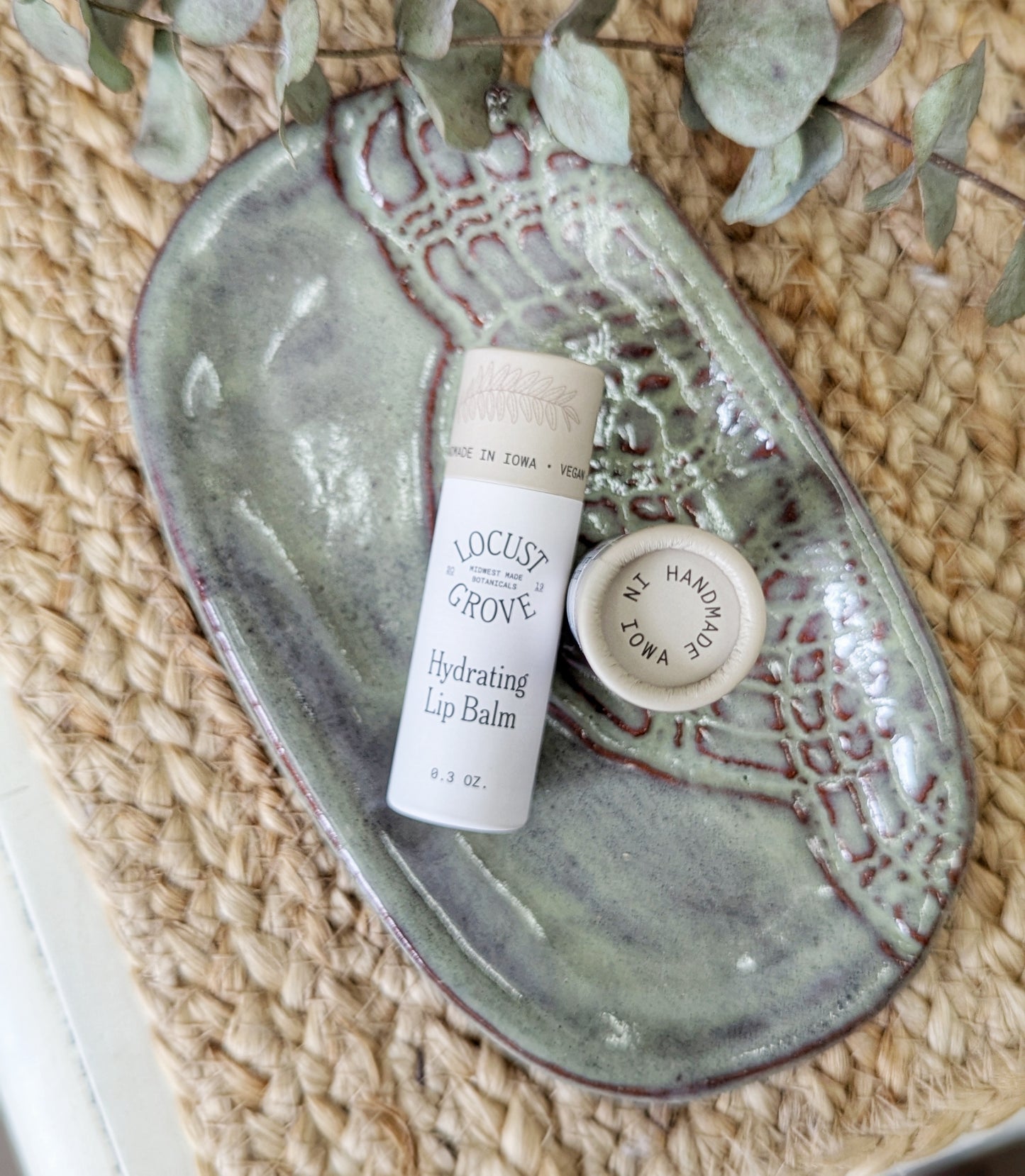 Hydrating Lip Balm with Hemp Seed Oil and Shea Butter