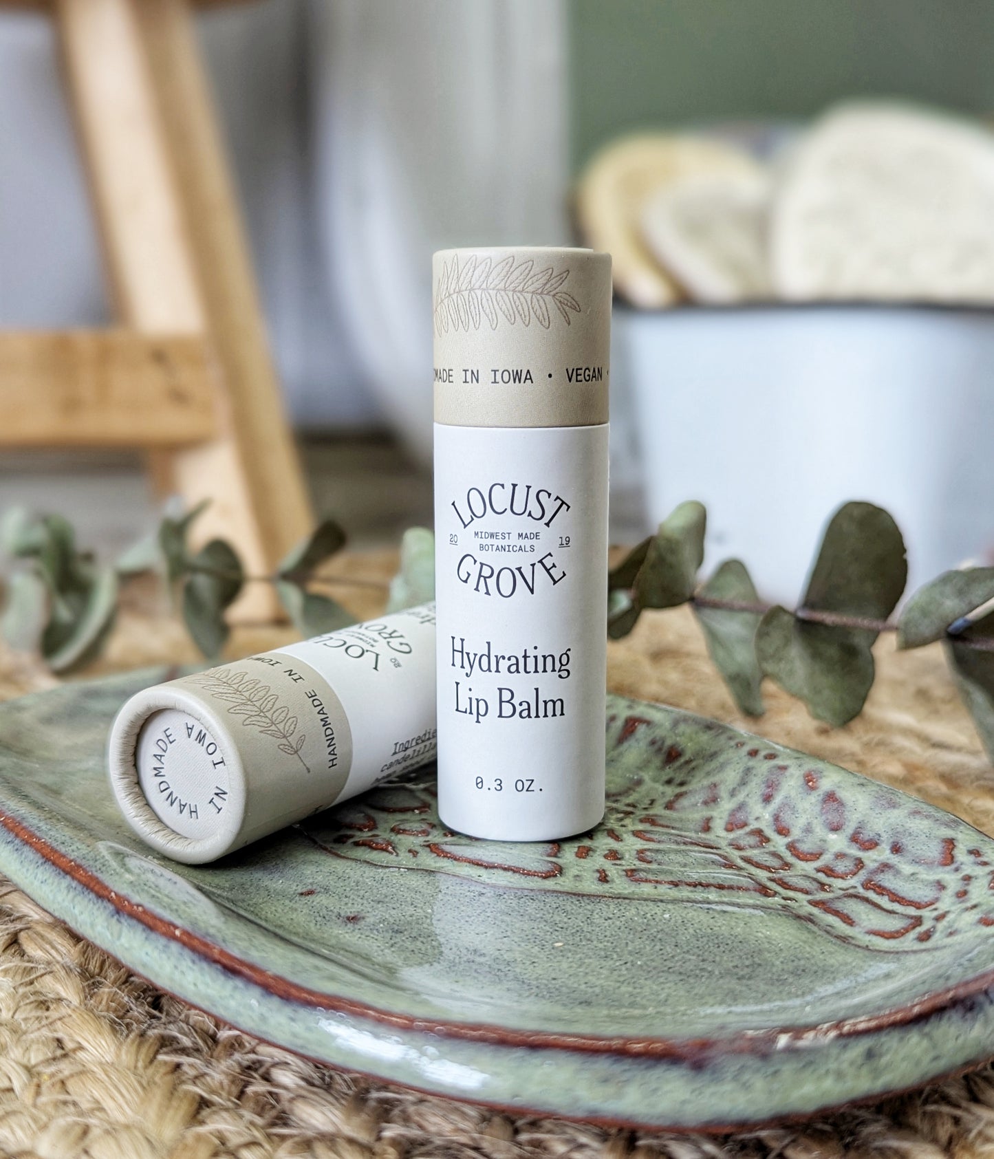 Hydrating Lip Balm with Hemp Seed Oil and Shea Butter
