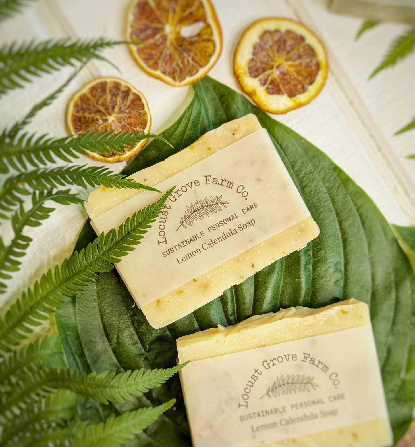 Lemon Calendula Bar Soap