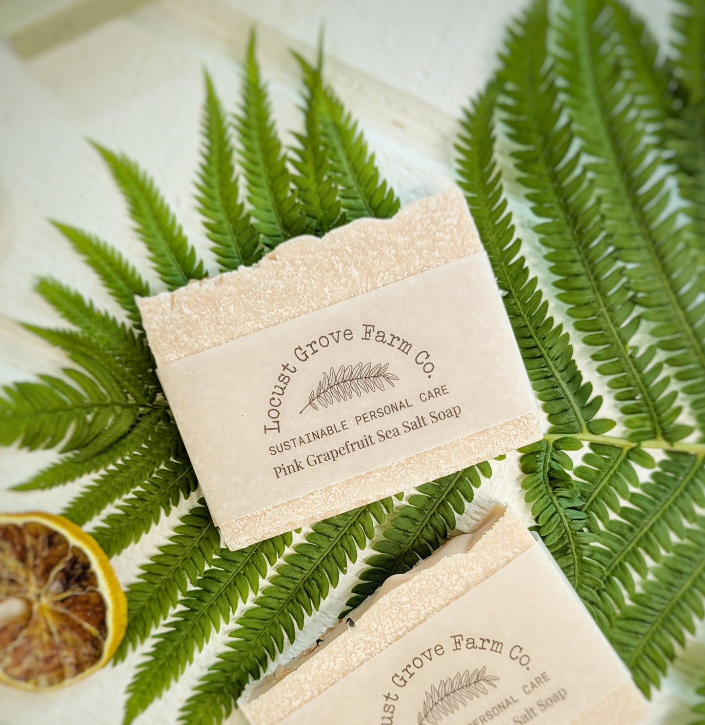 Pink Grapefruit & Sea Salt Bar Soap