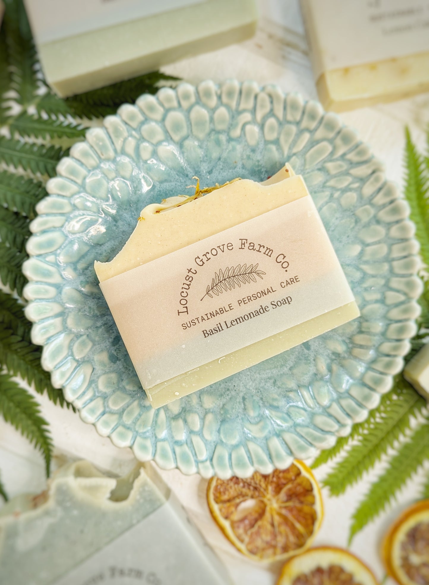 Basil Lemonade Bar Soap