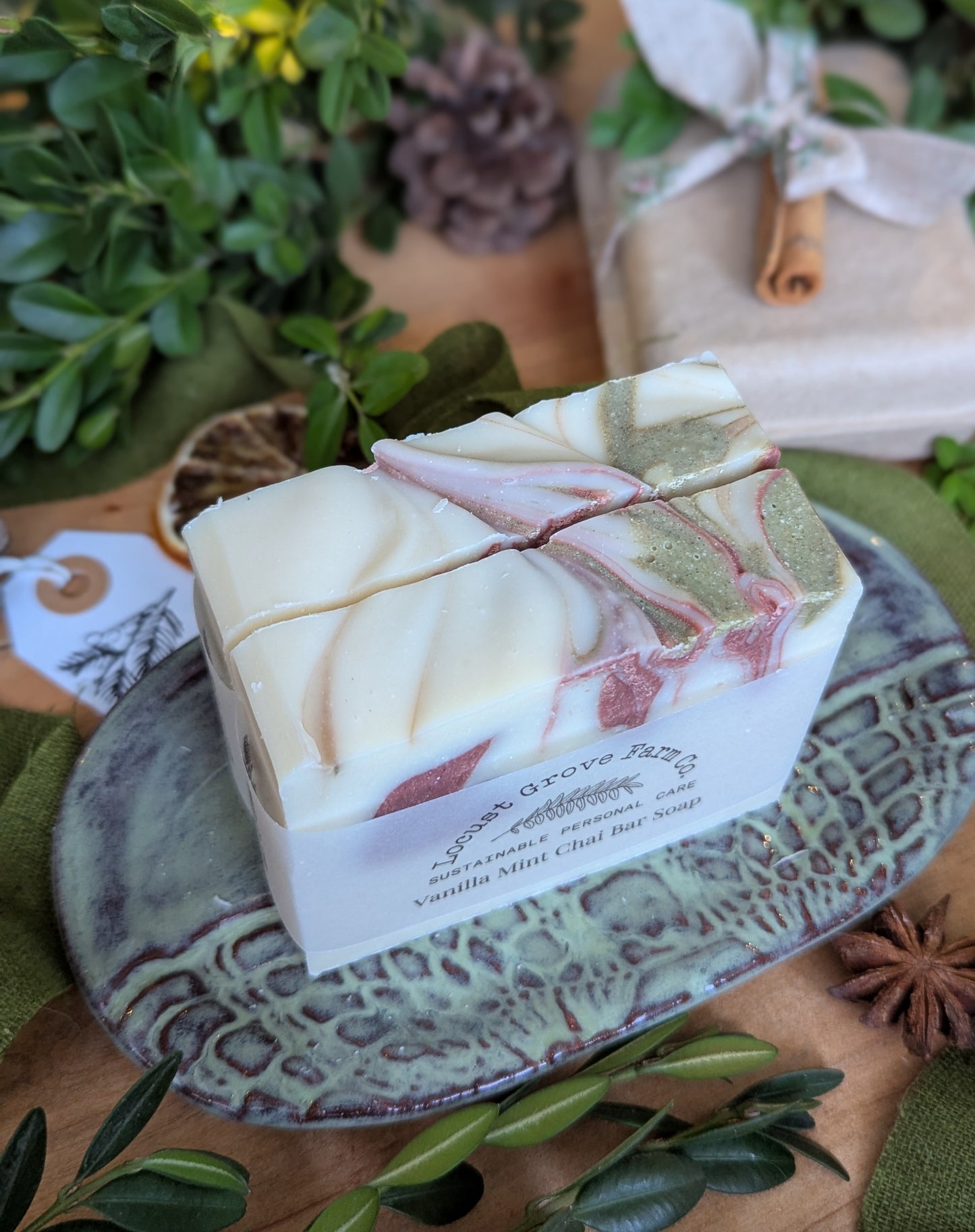 Vanilla Mint Chai Bar Soap