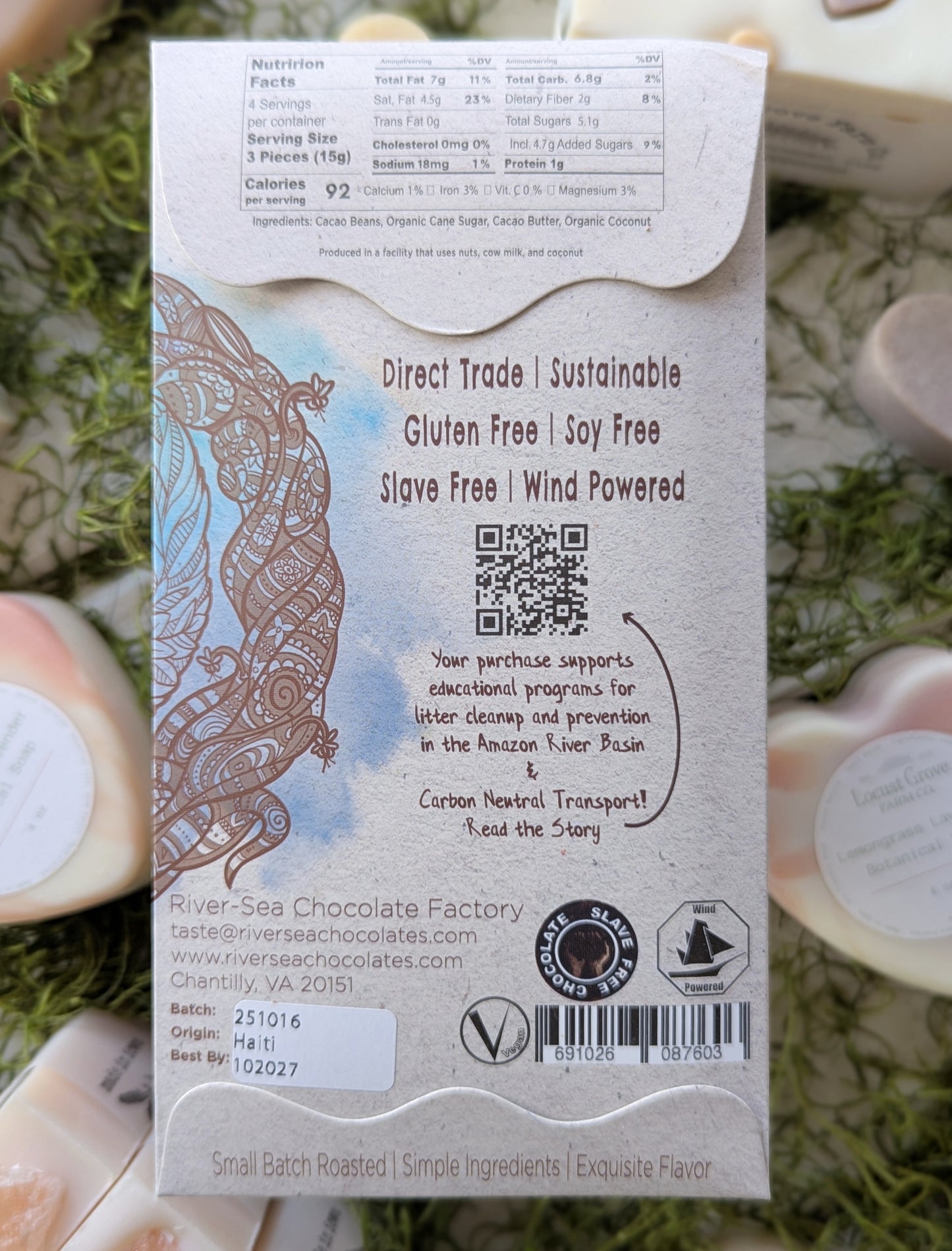 River Sea Chocolate Bars
