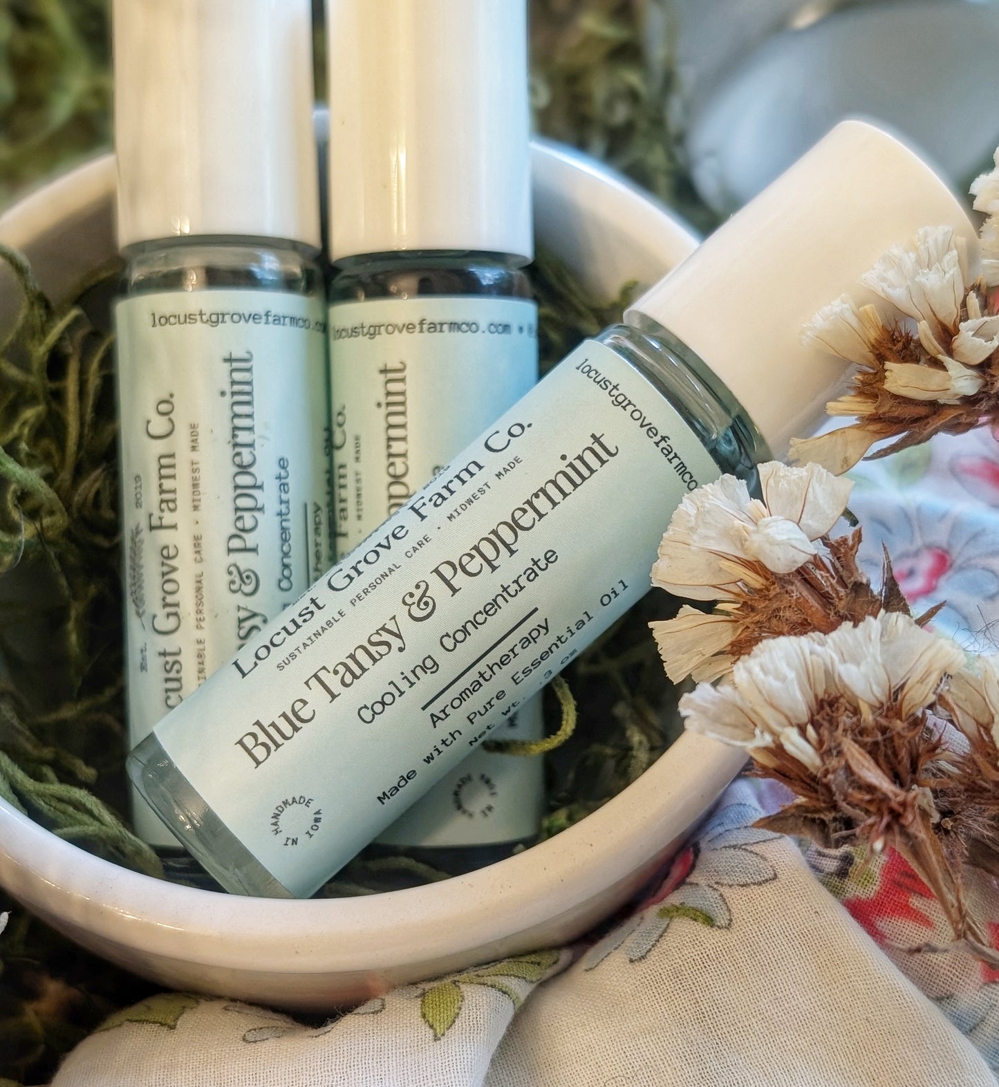 Blue Tansy Essential Oil Cooling Concentrate