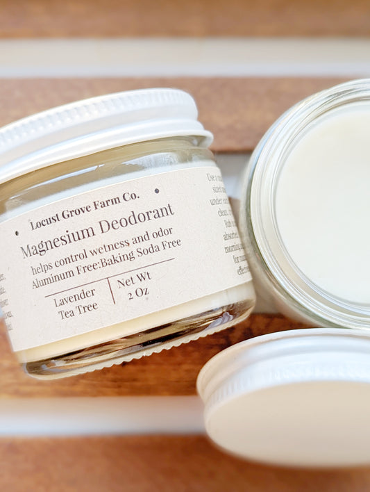 Natural Magnesium Deodorant For Sensitive Skin