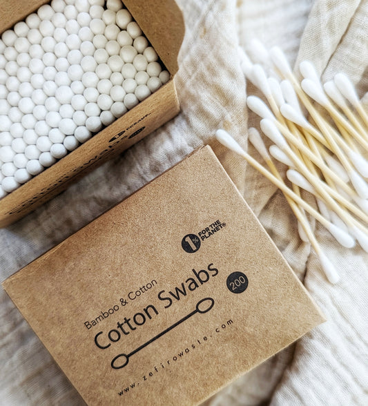 Plastic Free Bamboo & Cotton Swabs