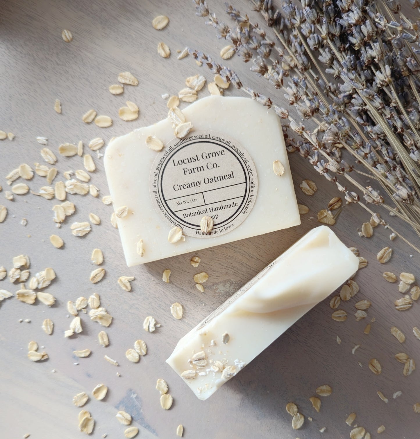 Gentle Oat Bar Soap