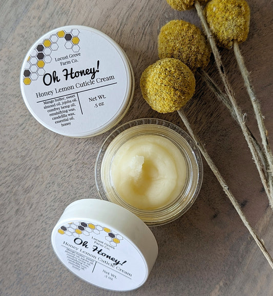 Oh Honey! Honey Lemon Cuticle Cream