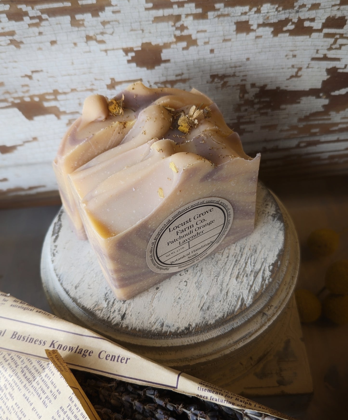 Patchouli Orange Lavender Bar Soap