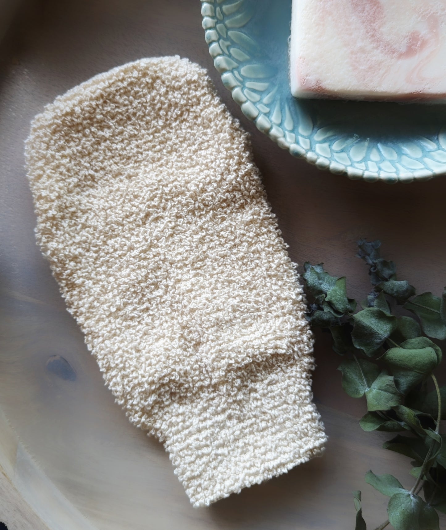 Exfoliating Plant Based Ramie Bath Mitt