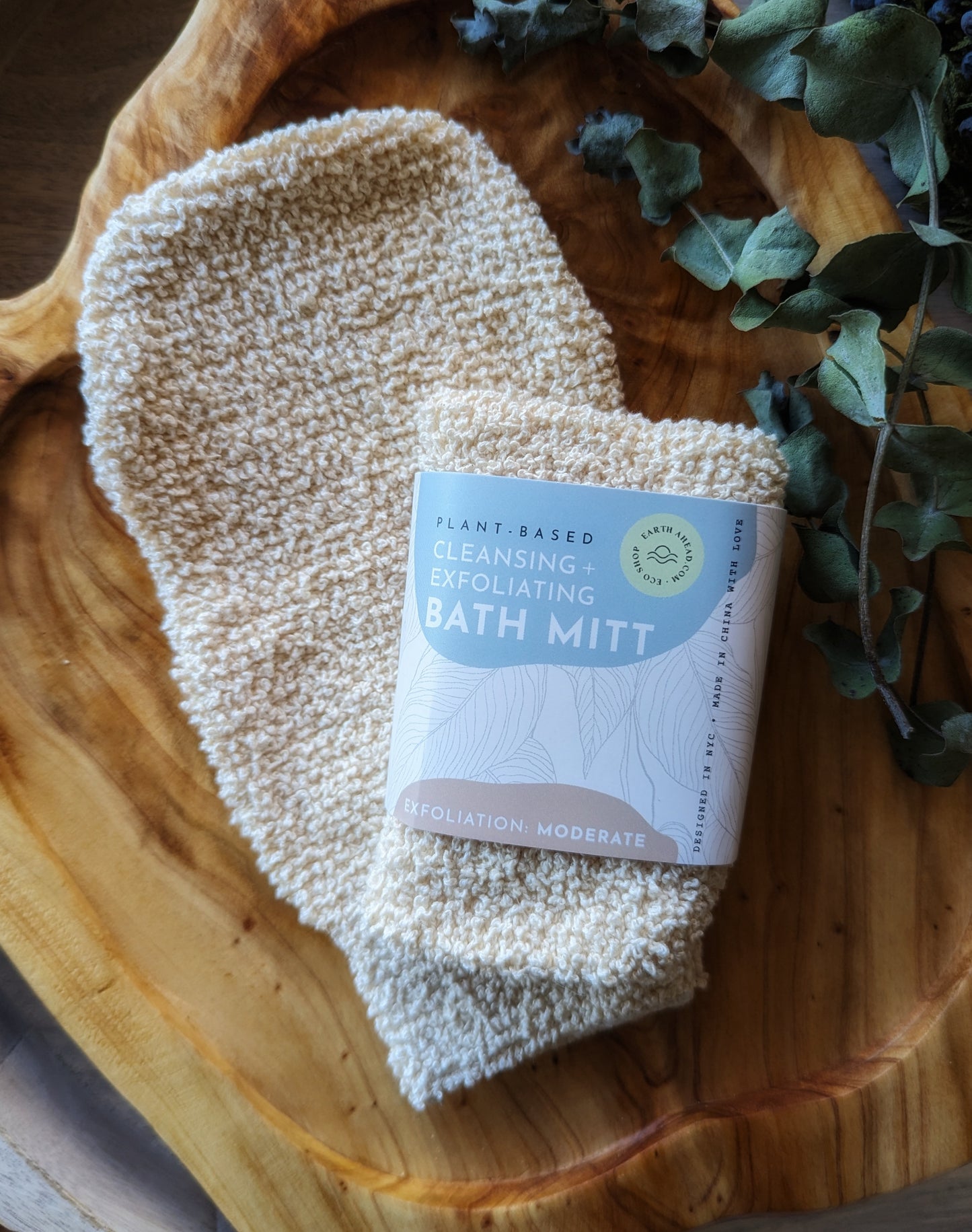 Exfoliating Plant Based Ramie Bath Mitt