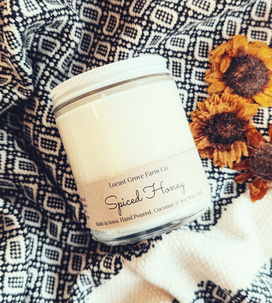 Spiced Honey Coconut & Soy Wax Candle