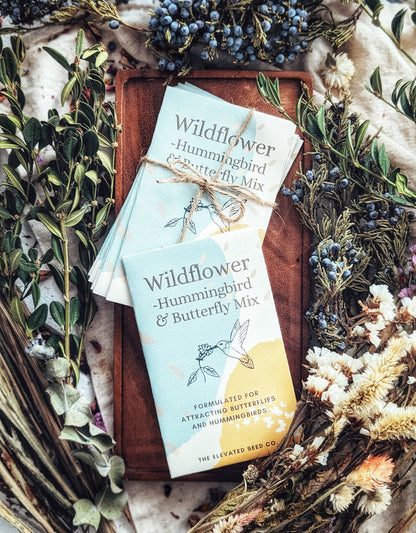 Elevated Seed Co Hummingbird & Butterfly Seed Mix