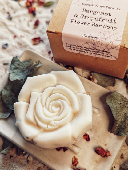 Botanical Flower Bar Soap