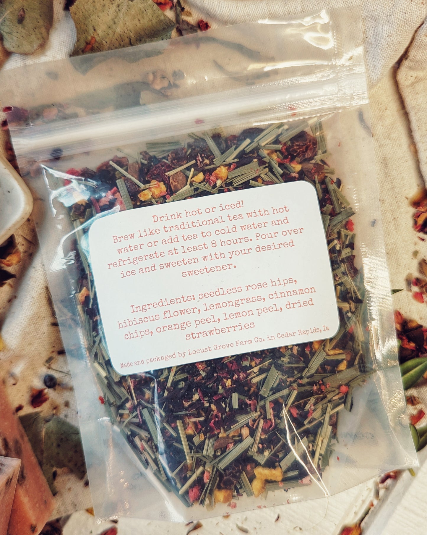 Citrus Sunshine Herbal Tea Blend