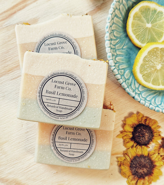 Basil Lemonade Bar Soap