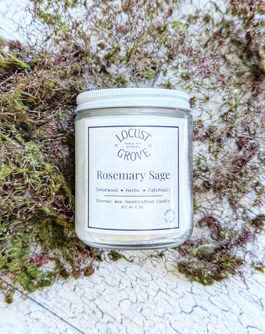 Rosemary Sage Coconut Wax Candle