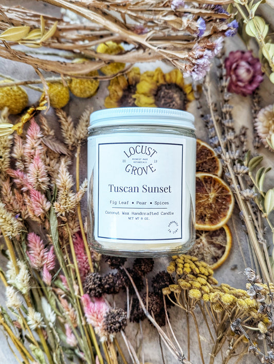 Tuscan Sunset Coconut Wax Candle