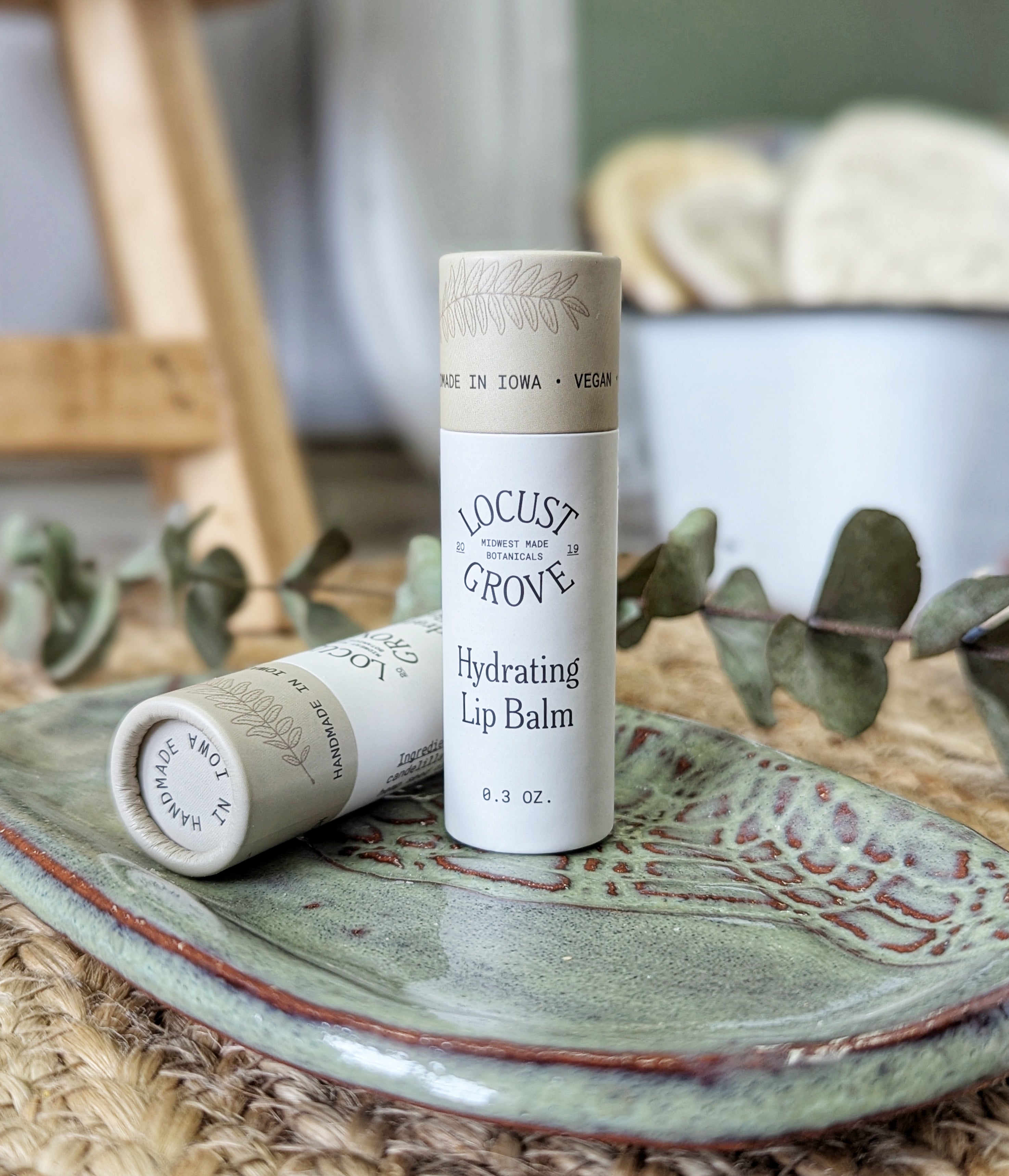 Buttered Locusts Hydrating Lip Balm with Hemp Seed Oil and Shea Butter – Locust Grove ...