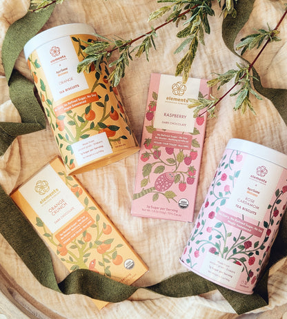 Elements Tea Biscuits & Chocolate Bars