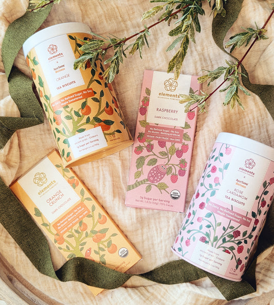 Elements Tea Biscuits & Chocolate Bars