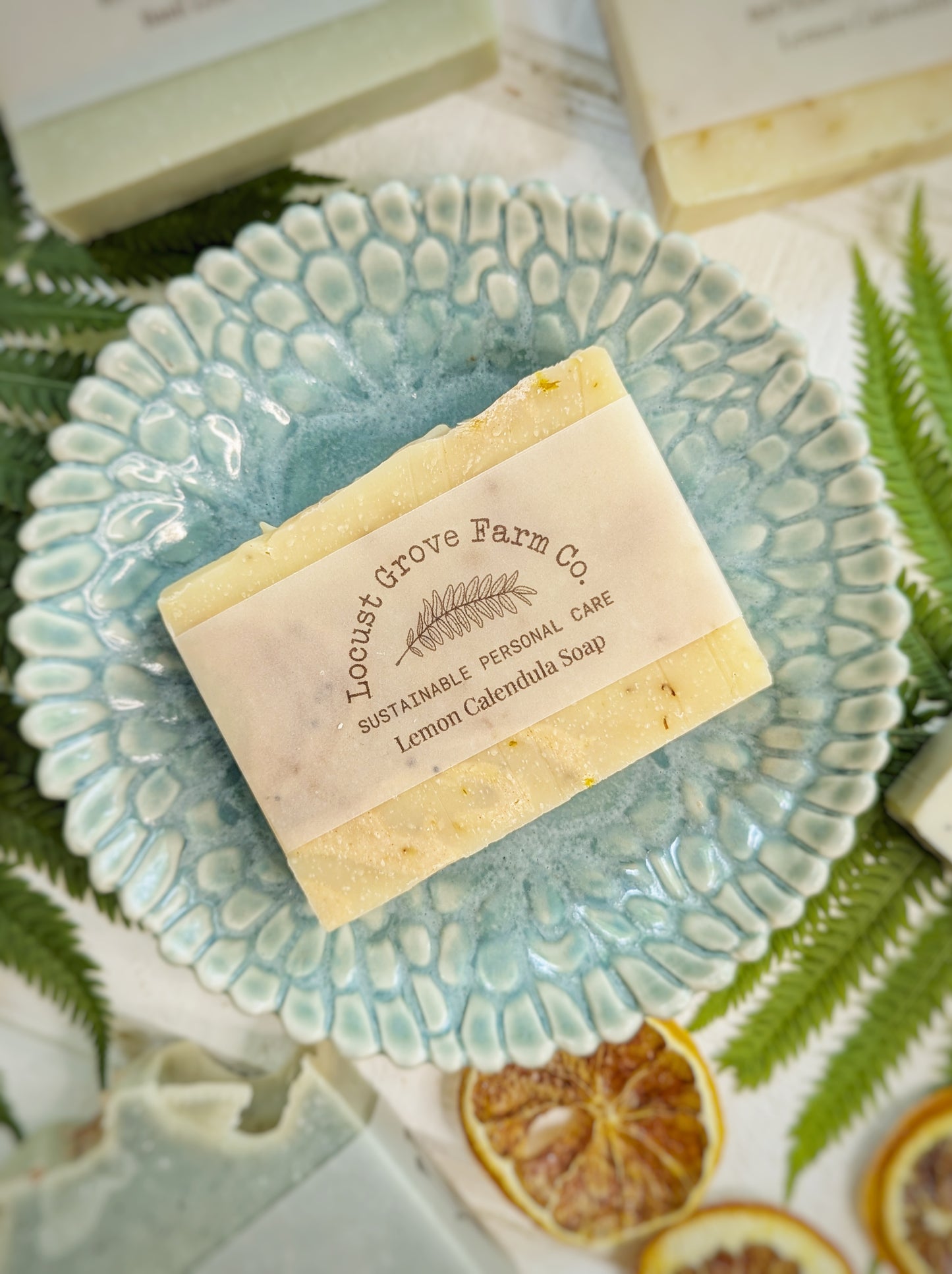 Lemon Calendula Bar Soap