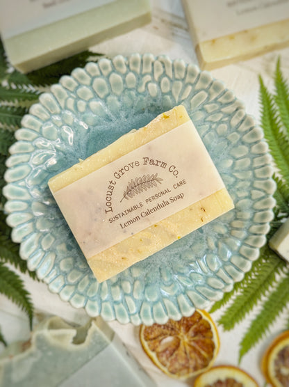 Lemon Calendula Bar Soap
