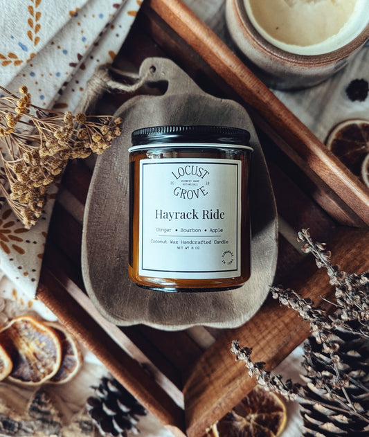 Hayrack Ride Candle