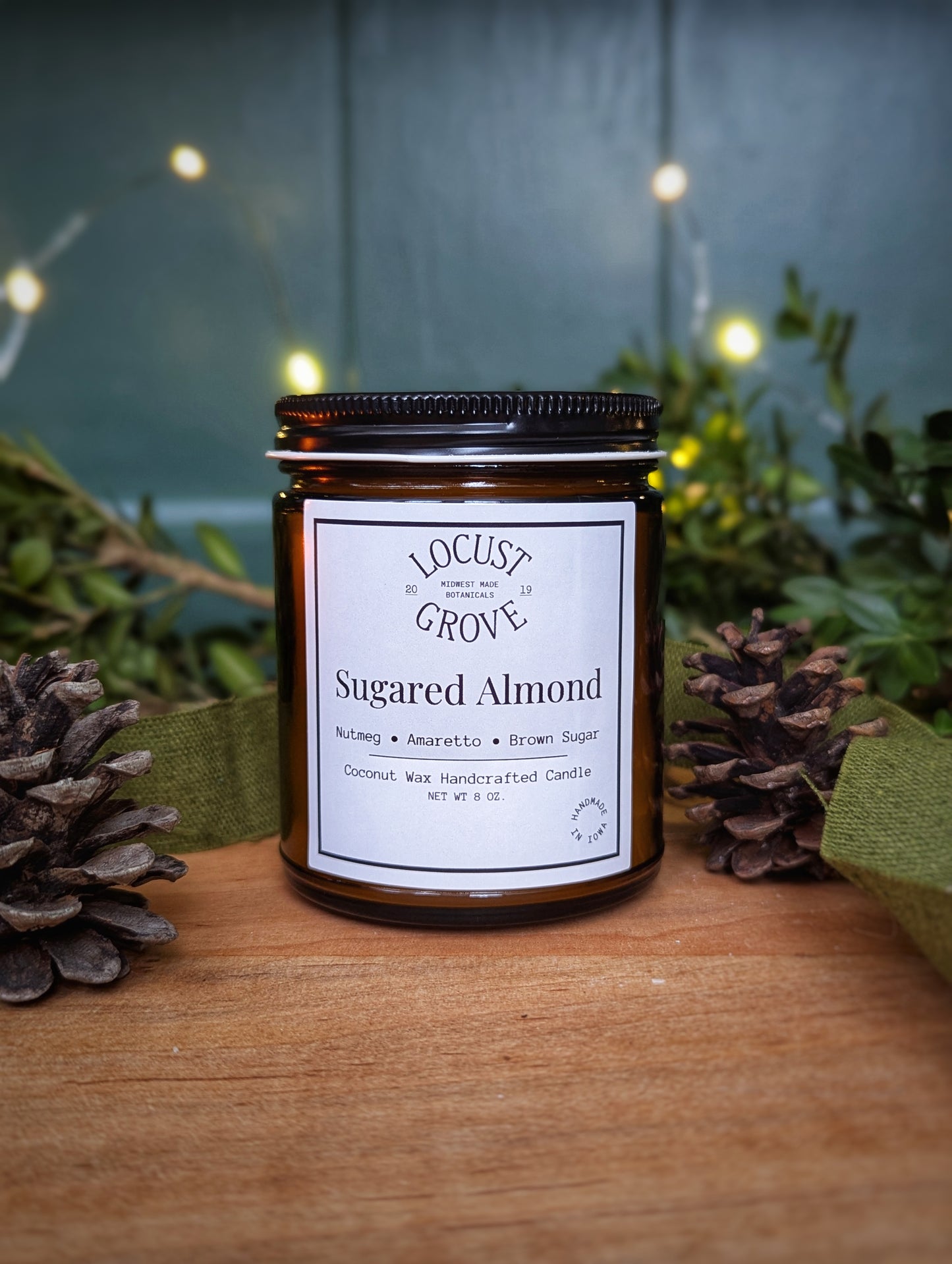 Sugared Almond Candle