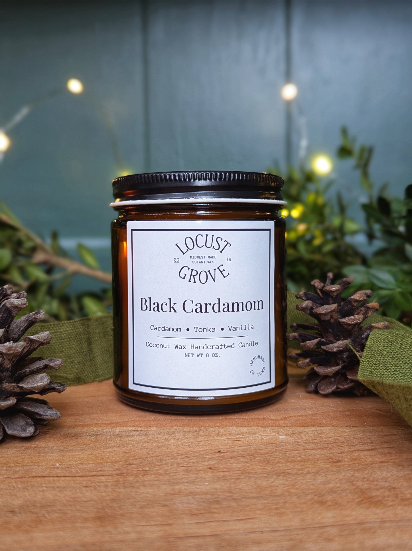 Black Cardamom Candle