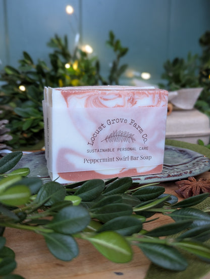 Peppermint Swirl Bar Soap