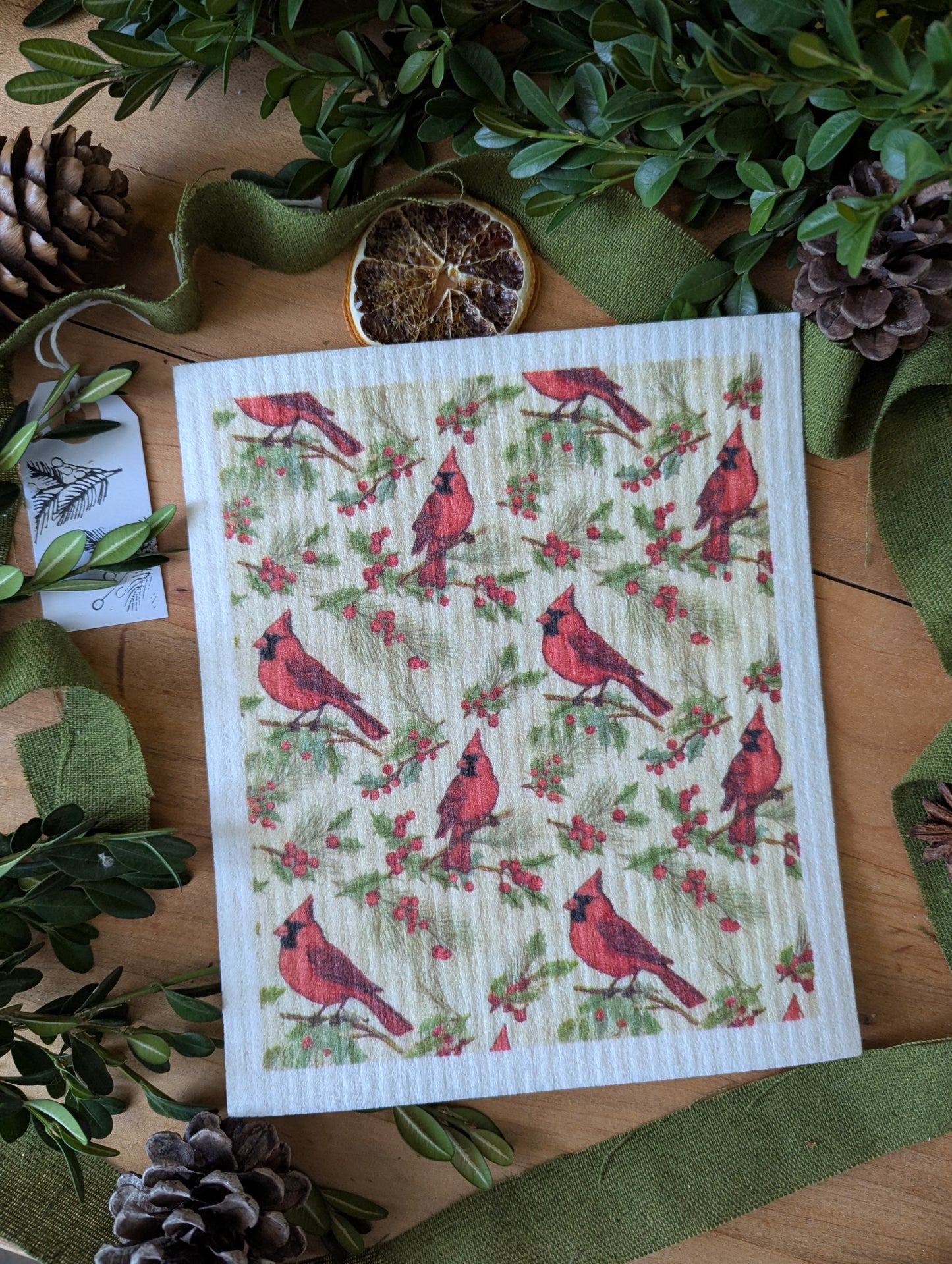 Holiday Swedish Dish Cloth