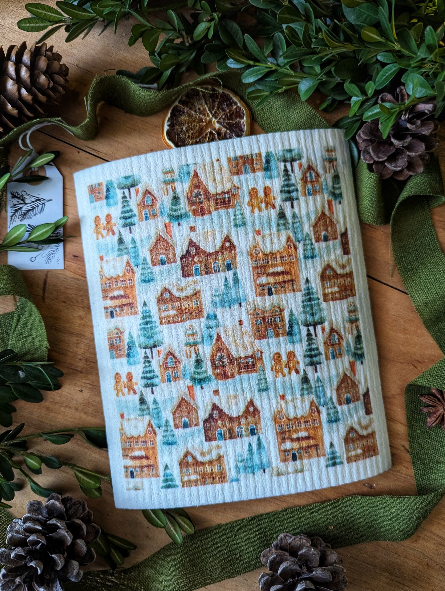 Holiday Swedish Dish Cloth
