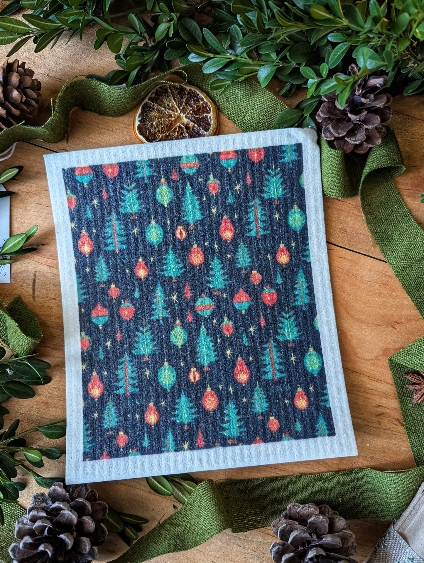 Holiday Swedish Dish Cloth