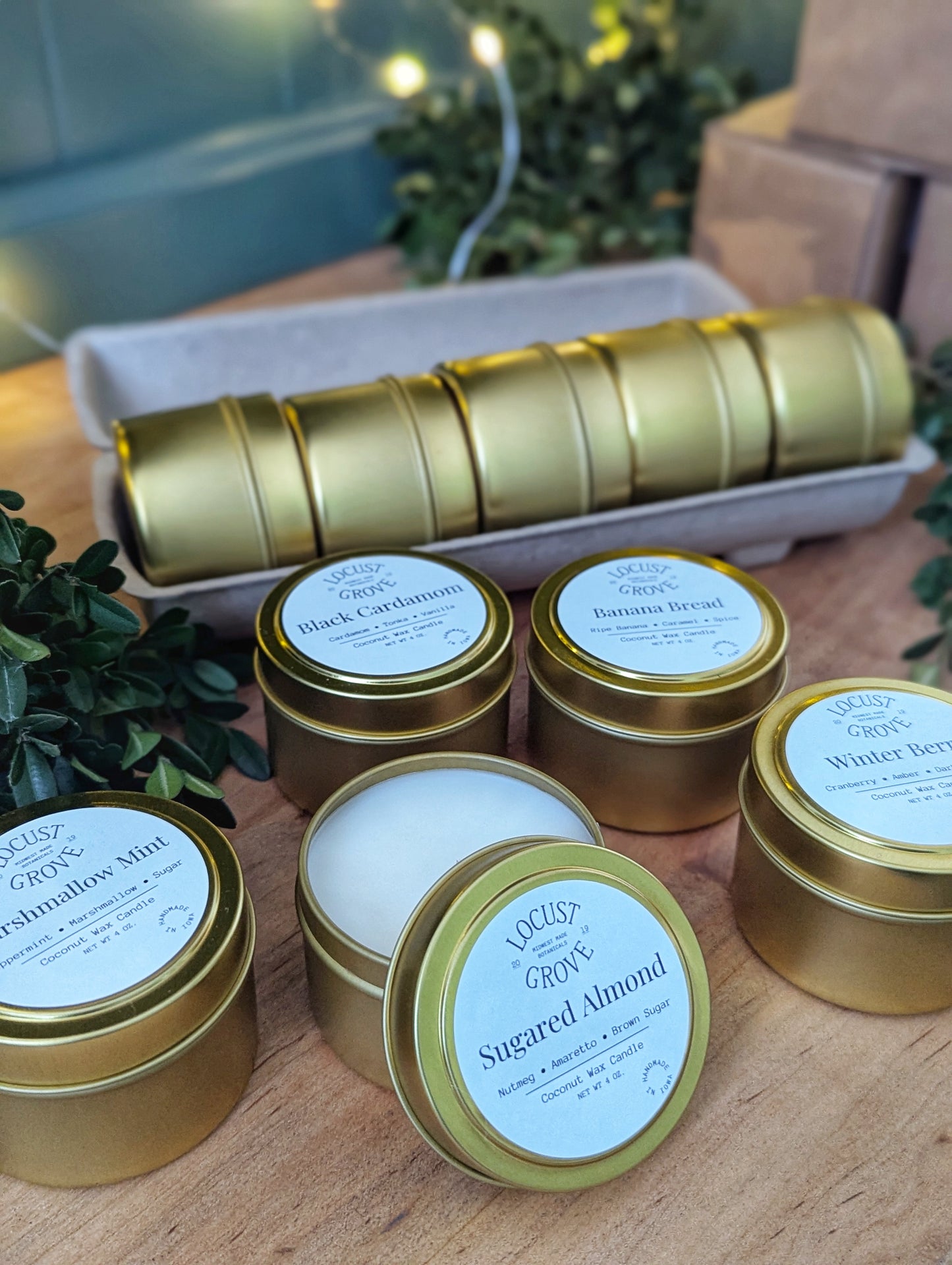 Winter Mini Candle Set & Singles