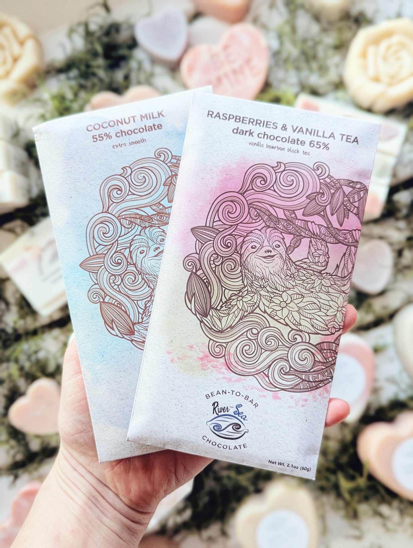 River Sea Chocolate Bars