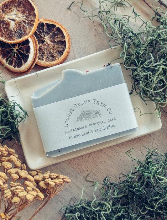 Indigo Leaf & Eucalyptus Bar Soap