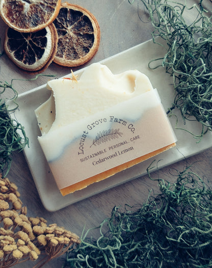 Lemon Cedarwood Bar Soap