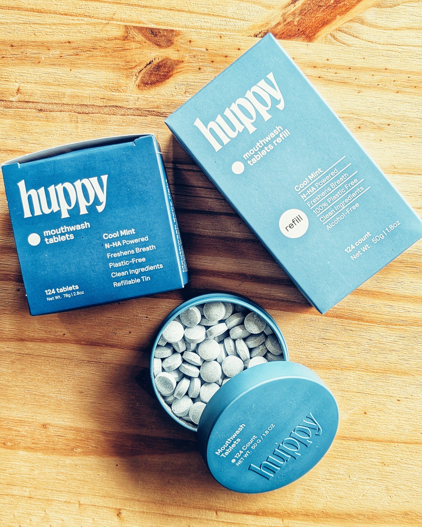 Huppy Mouthwash Tablets