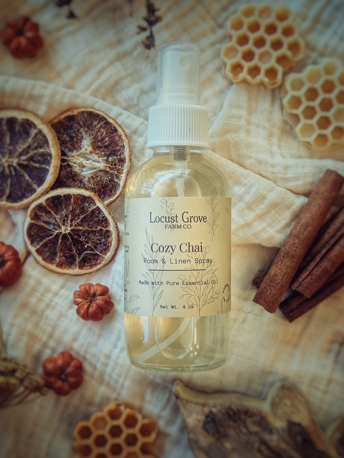 Cozy Chai Essential Oil Room & Linen Spray