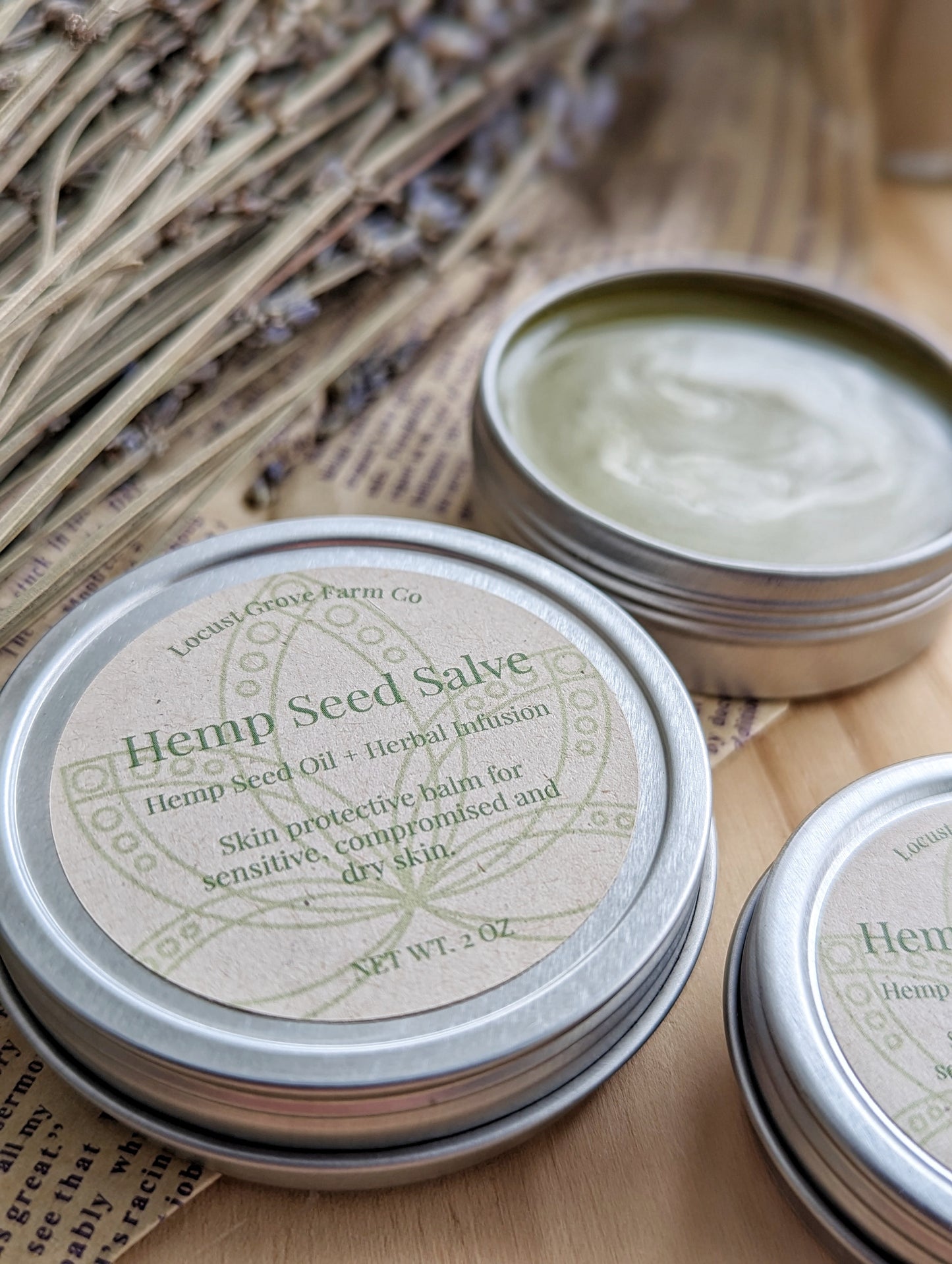 Hemp Seed Herbal Salve