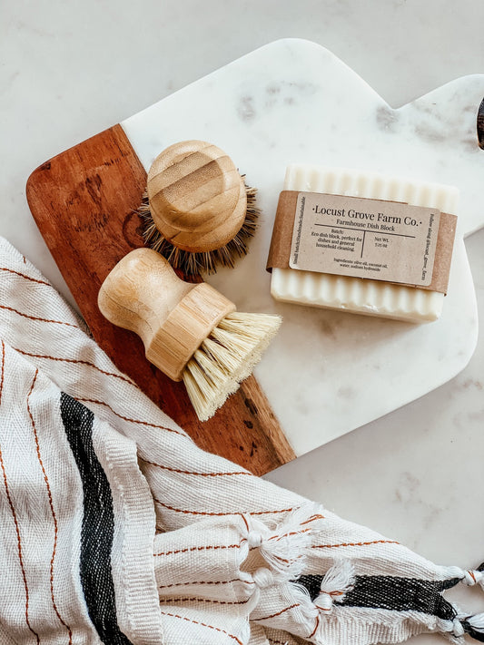 Eco Friendly Bamboo Kitchen Brushes